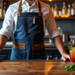 découvrez nos conseils pour choisir le tablier de bar professionnel idéal : matières, fonctionnalités et astuces pour allier confort, style et efficacité au travail derrière le comptoir.