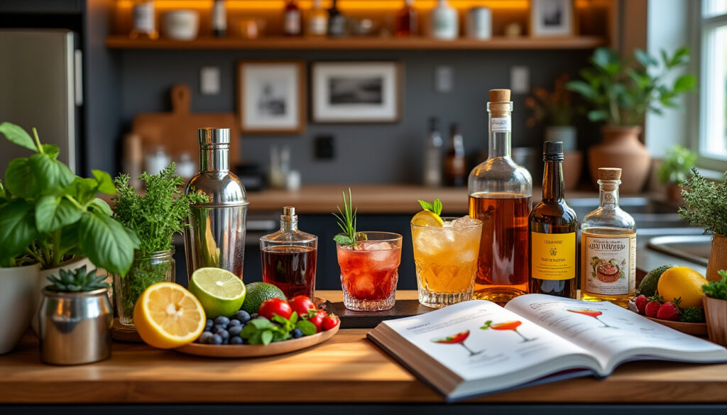 découvrez nos conseils pour vous auto-former en mixologie : ressources en ligne, livres essentiels et astuces pratiques pour apprendre à créer des cocktails comme un pro chez vous.