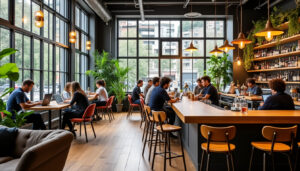 découvrez comment transformer un bar traditionnel en un espace de coworking hybride attractif, mêlant convivialité et productivité, pour attirer une nouvelle clientèle et optimiser l’utilisation de votre établissement.