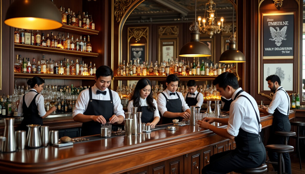 découvrez les écoles de bartending les plus prestigieuses dans le monde : formations d'excellence, techniques de mixologie et carrières internationales pour les passionnés du bar.