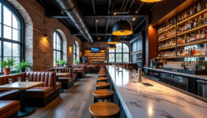 découvrez les tendances architecturales qui transforment les bars modernes : design innovant, matériaux durables et espaces accueillants. inspirez-vous des dernières idées pour un établissement unique et tendance.