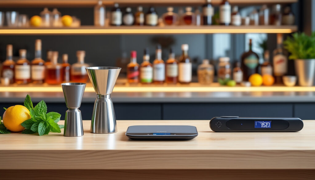 découvrez les outils de mesure connectés pour réaliser des cocktails parfaits chez vous. faciles à utiliser, précis et innovants, ils vous garantissent des mélanges professionnels à chaque utilisation.