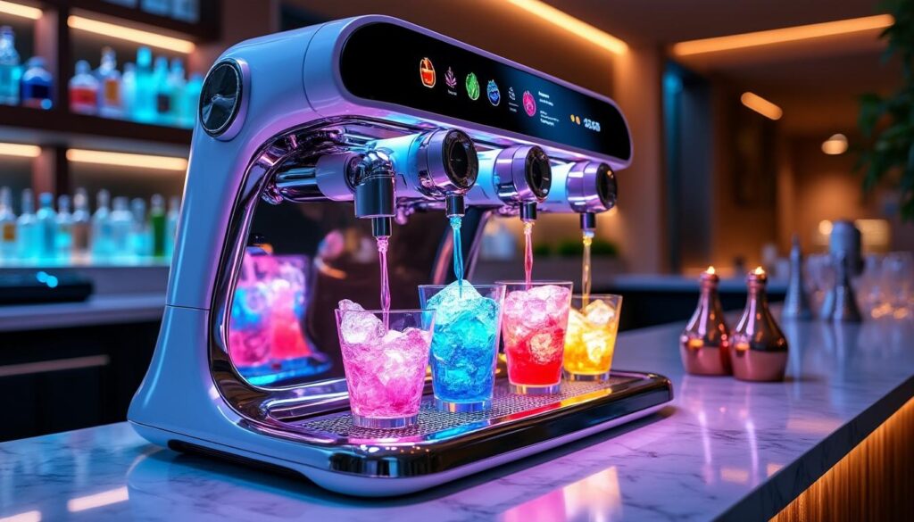 découvrez les innovations 2025 avec nos machines à cocktails automatisées, alliant technologie avancée et créativité pour des boissons parfaites à chaque fois.