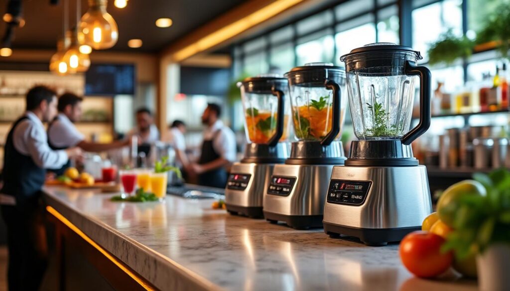 découvrez notre sélection des meilleurs mixeurs professionnels conçus pour les bars à forte affluence, alliant puissance, efficacité et durabilité pour un service rapide et de qualité.