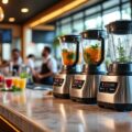 découvrez notre sélection des meilleurs mixeurs professionnels conçus pour les bars à forte affluence, alliant puissance, efficacité et durabilité pour un service rapide et de qualité.