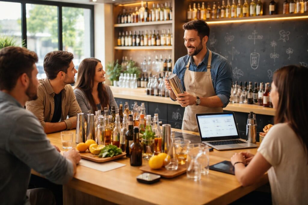 découvrez comment apprendre la mixologie à petit prix grâce à des tutos youtube et des ateliers gratuits dans des bars écoles. devenez un pro du cocktail sans vous ruiner !