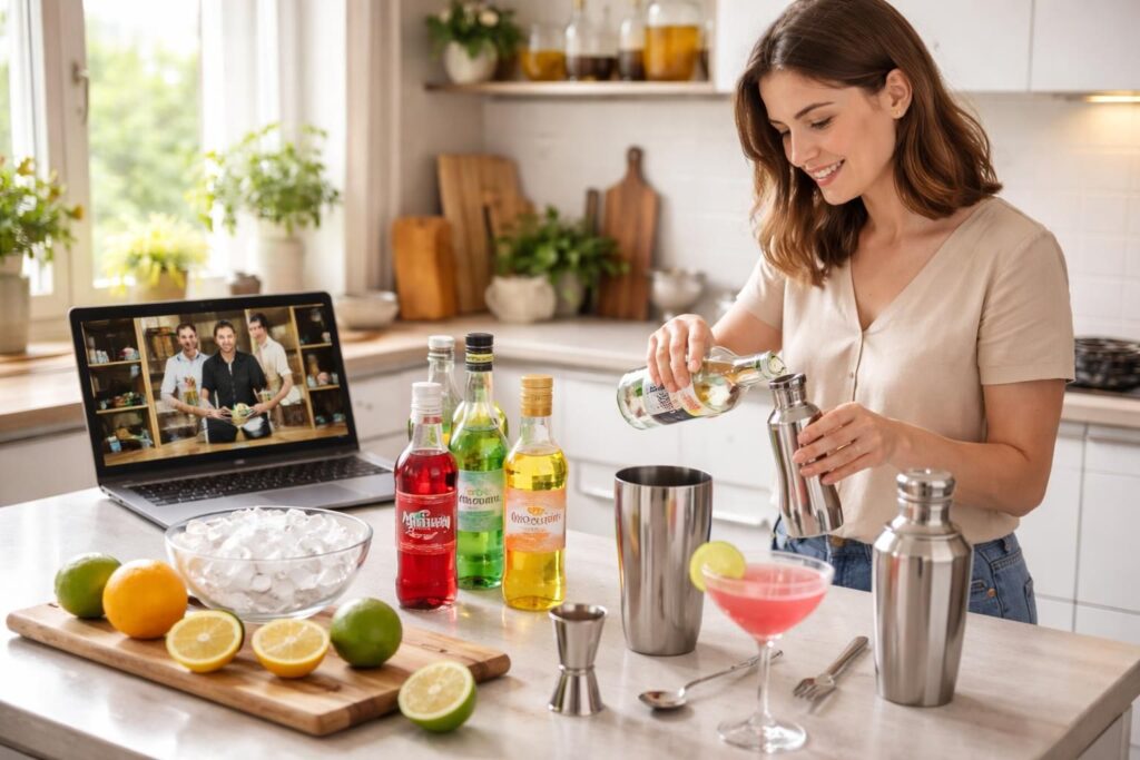 découvrez comment apprendre la mixologie à petit prix grâce à des cours en ligne gratuits et des ingrédients accessibles chez monoprix. maîtrisez l'art du cocktail sans vous ruiner !