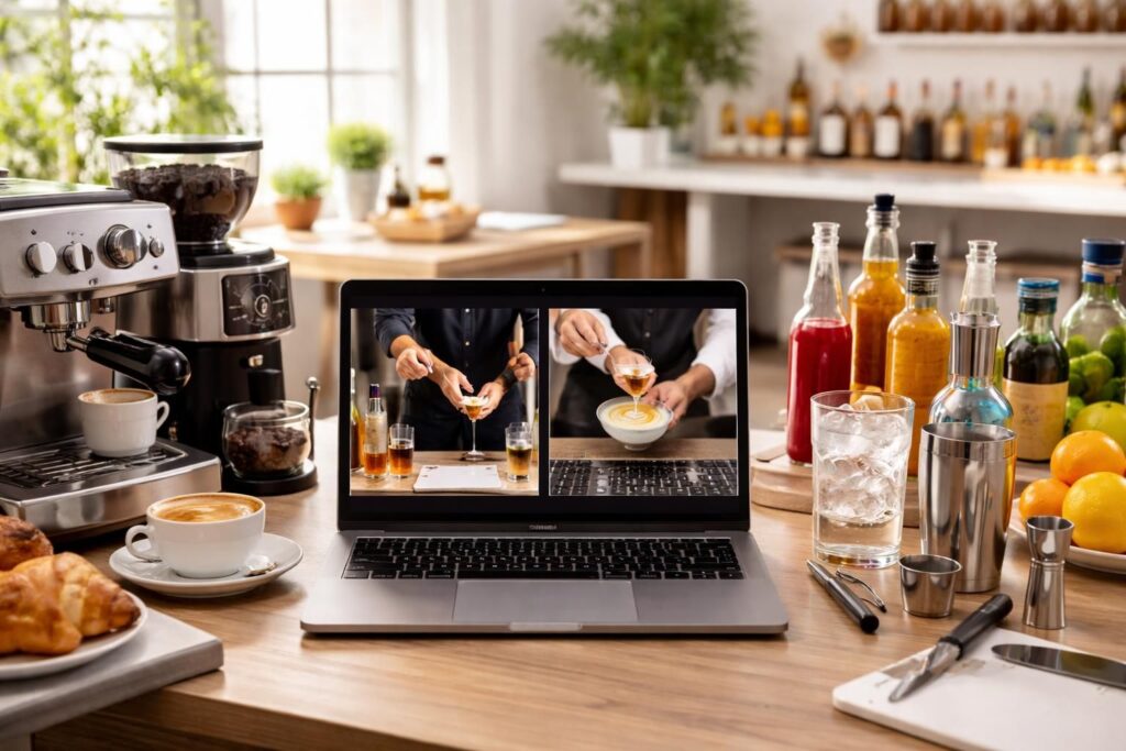 découvrez nos formations en ligne avec teachable, thinkific et kajabi pour maîtriser les techniques de mixologie et devenir un expert barista. apprenez à votre rythme avec des ateliers interactifs et professionnels.