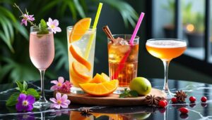 découvrez notre sélection de cocktails inspirés par les saisons, alliant fraîcheur et saveurs pour chaque moment de l'année.